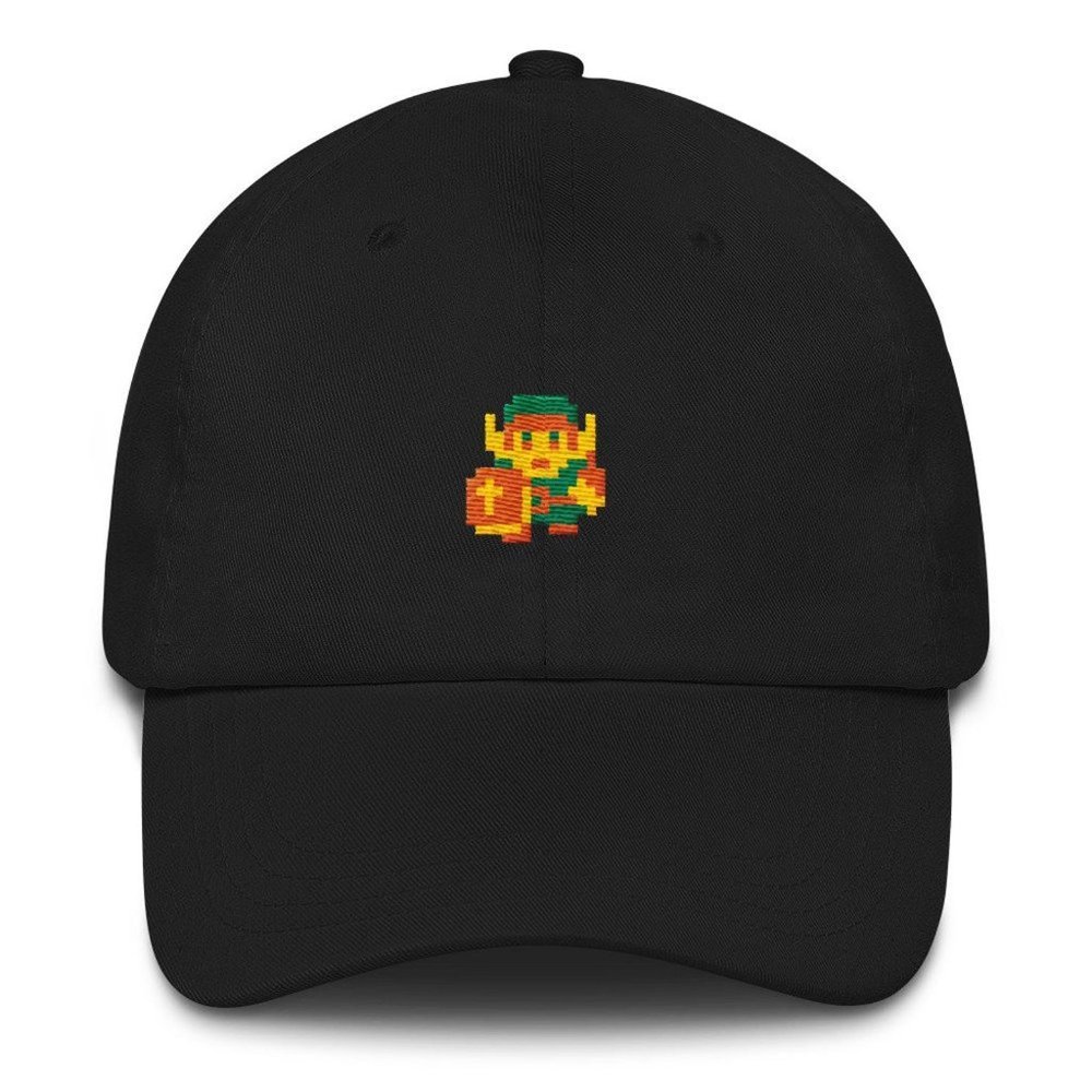 Pixelated Legend of Zelda Dad hat (Unisex)